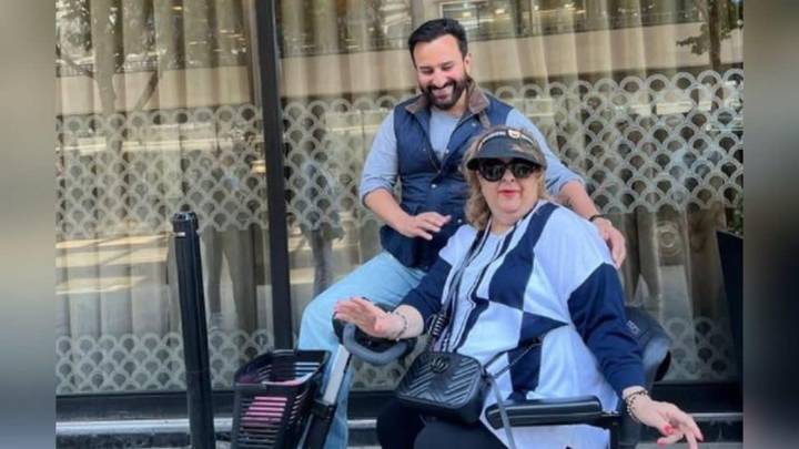 'The Sexiest': Kareena Kapoor Shares Cute Pic Of Saif Ali Khan With Aunt Rima Jain