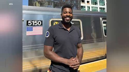MTA Hero: Conductor Ray McKie saves teen who fell onto subway tracks in Queens
