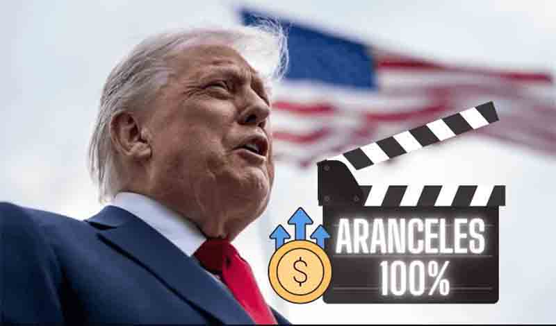 Trump reitera que impondrá aranceles del 100% a las películas hechas fuera de EEUU