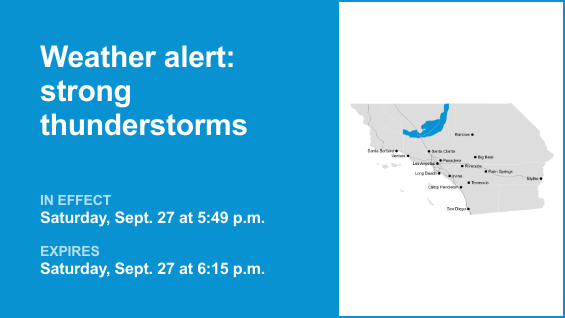 Thunderstorms with pea-sized hail in 5 Freeway through Grapevine Saturday – Orange County Register