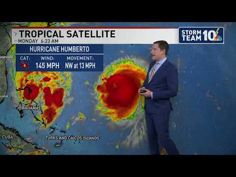 Humberto, Imelda expected to be pushed away from US coastline