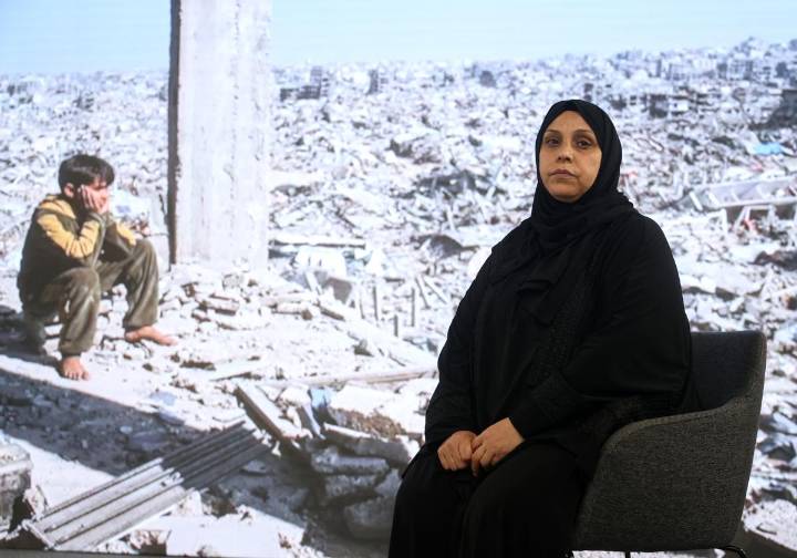 «Sueño que matan a mis hijos en Gaza, solo quiero traerlos a Gipuzkoa»