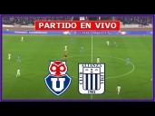 Dónde transmiten EN VIVO HOY, Alianza-U. de Chile por TV GRATIS por Copa Sudamericana