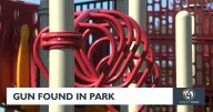 Loaded handgun found on playground swing at Spokane park