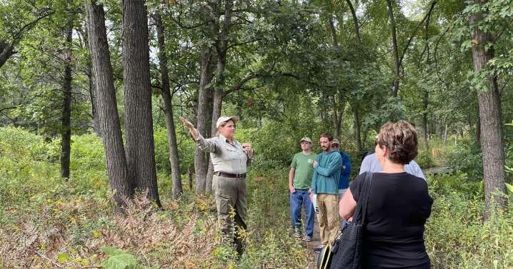 Federal grant aims to improve public access to Gibson Woods Nature Preserve