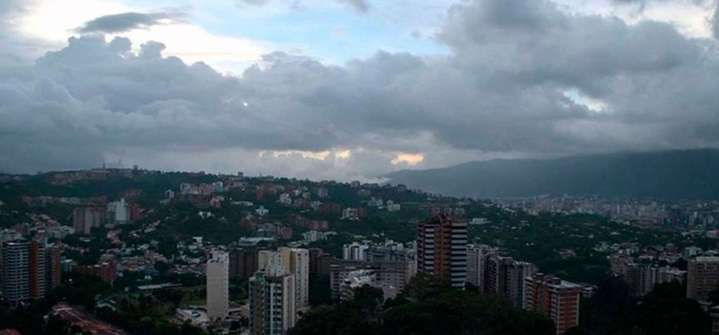 Inameh prevén nubosidad en toda la región central del país