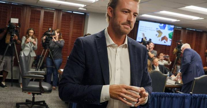 Announcement of Ryan Walters' successor held up by his lack of formal resignation