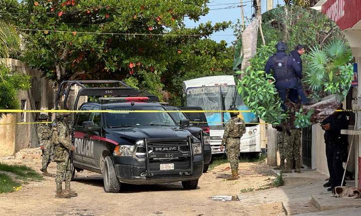 Ataque armado en Cancún revela doble hallazgo de cadáveres en un predio