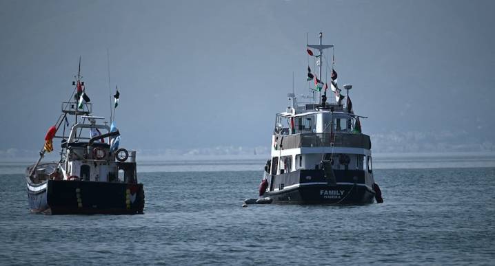 Global Sumud Flotilla, que lleva ayuda a Gaza, reporta un nuevo “ataque con dron” en Túnez | Sidi Bou Said | Barco Alma | Greta Thunberg | Palestina | Israel | Franja de Gaza 
