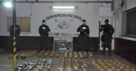 Secuestran 175 kilos de marihuana y detienen a cuatro narcos en la selva de Aguas Blancas