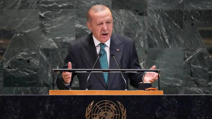 Turkey’s Erdogan again refers to Kashmir issue in UNGA address