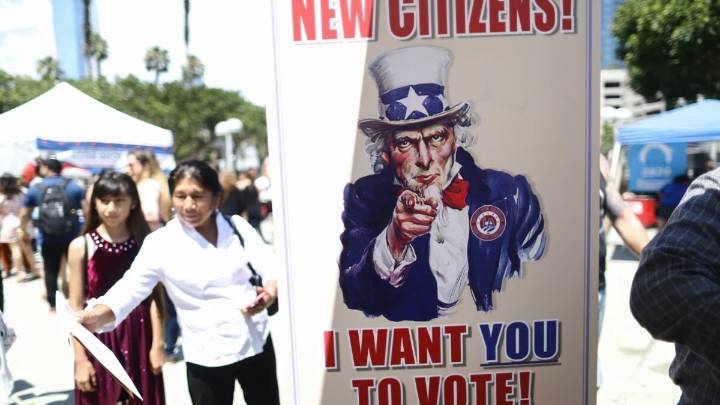 Trump administration blocks groups from voter registration at naturalization events