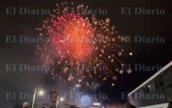 Video.- Se llena de luz el cielo chihuahuense