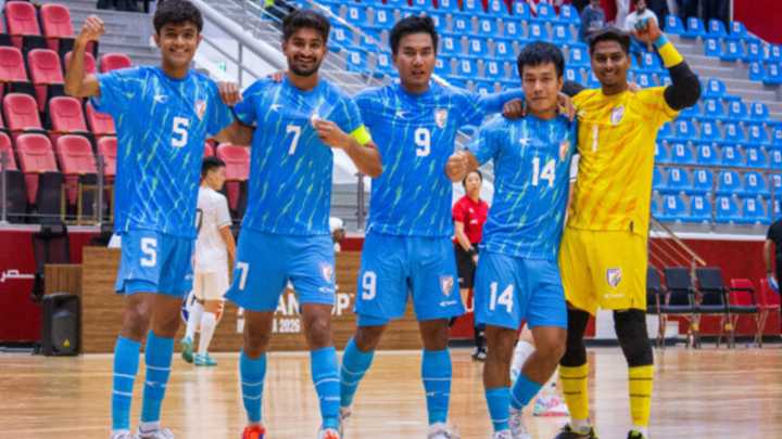 India trounce Mongolia to get historic first win on futsal court