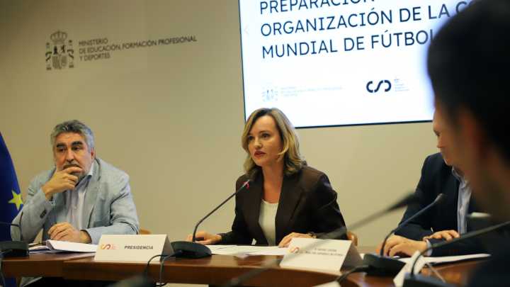 Pilar Alegría, en Cope Zaragoza: "No está en absoluto en duda la participación de España en el próximo Mundial de fútbol"