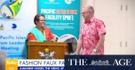 Albanese's summit shirt faux par