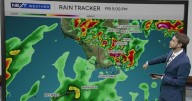 Heavy showers impacting parts of South Florida Thursday evening