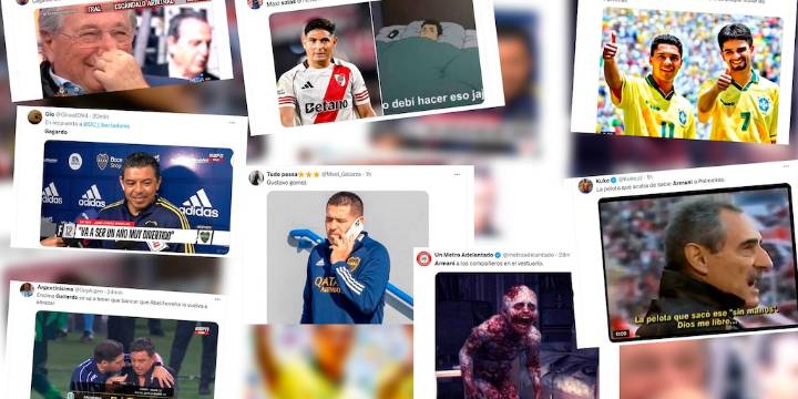 Los mejores memes de la derrota de River ante Palmeiras: la línea de 5 de Gallardo, Paulo Díaz y el Flaco López, los elegidos
