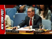 Mike Waltz URGES United Nations Security Council to Focus on Eliminating Hamas