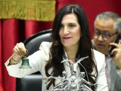 Kenia López Rabadán presidirá la Cámara de Diputados tras acuerdo Morena