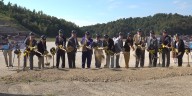 Groundbreaking Ceremony for new Johnson Central High School CTE building