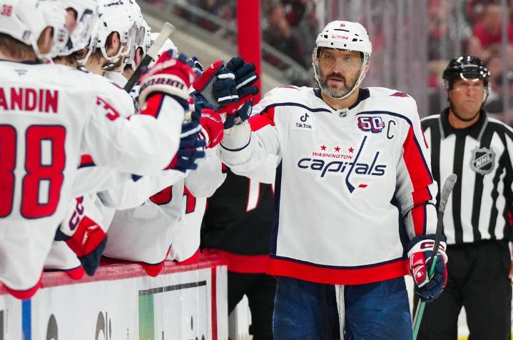 Deadspin | Capitals' Alex Ovechkin, 40, expected to be ready for opener