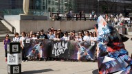 Los ecologistas claman por el lobo ibérico en una manifestación