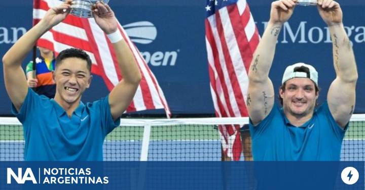 El argentino Gustavo Fernández es campeón del dobles sobre silla de ruedas del US Open