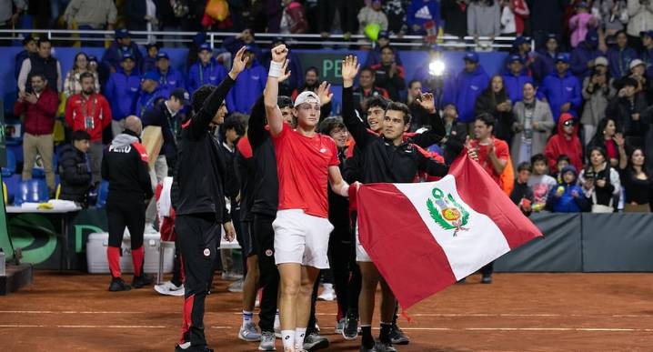 Perú derrota a Portugal y clasifica a los Qualifiers del Grupo Mundial de la Copa Davis