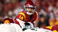 Jayden Maiava connects with Makai Lemon to propel No. 25 USC past Michigan State 45