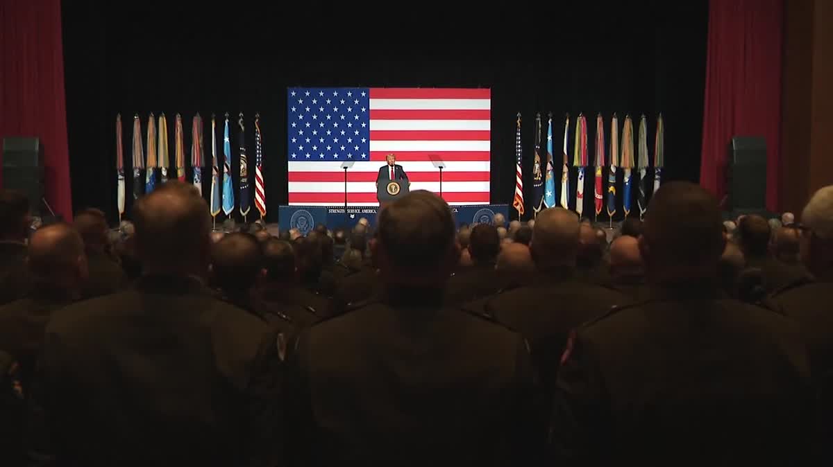 Donald Shocked Military Leadership Won't Clap For Him
