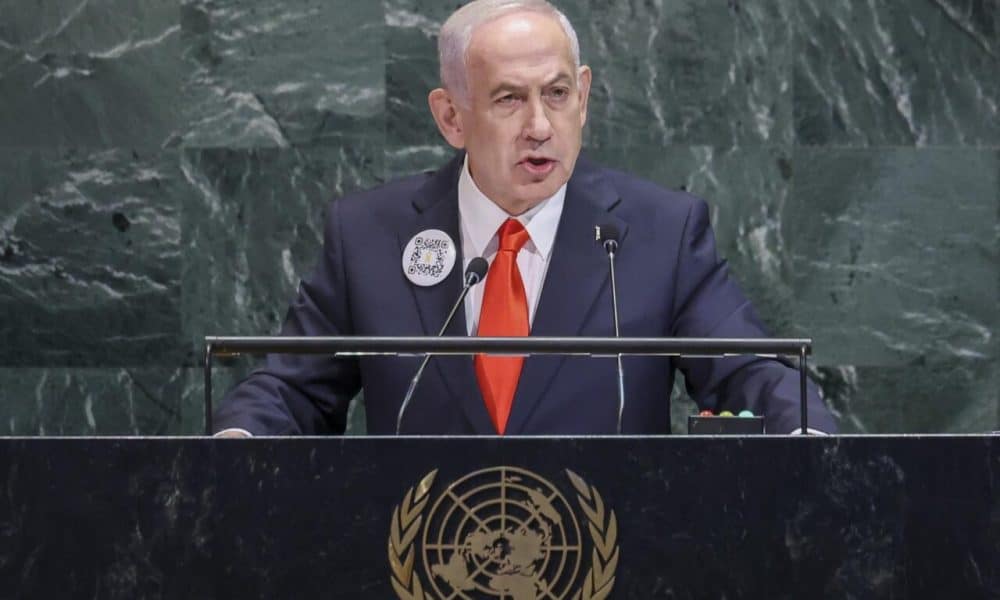 Netanyahu ofrece discurso en la ONU ante una sala casi vacía: “No habrá un Estado palestino”