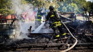 Firefighters contain blaze on N. Bouknight Ferry Road in Saluda County