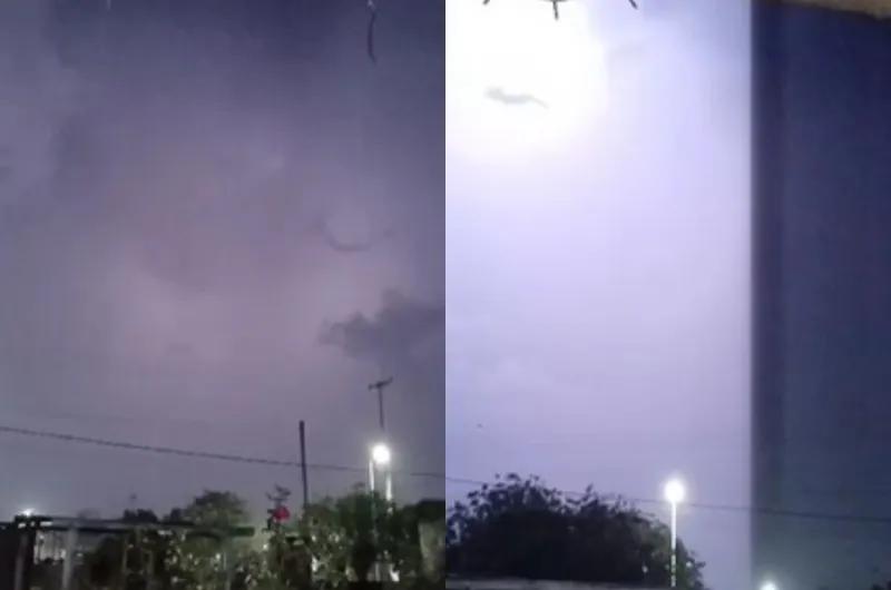 VIDEO: llueve en el interior y se pronostican lluvias y tormentas en la Capital