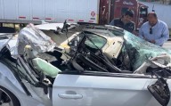 Choque en Saltillo-Monterrey: Conductor de Audi ileso