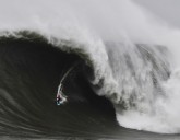 Santa Cruz surfer’s epic ride at Mavericks was largest of the season, but fell short of record