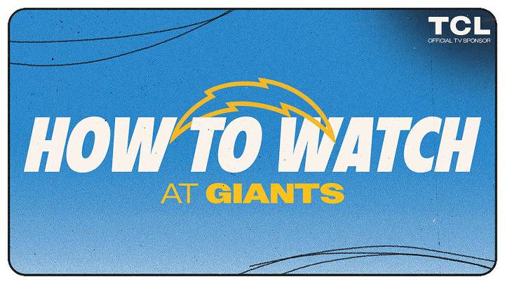 Los Angeles Chargers at New York Giants: How to Watch, Listen & Live Stream