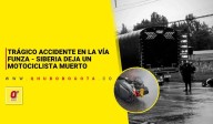 Trágico accidente en la vía Funza - Siberia deja un motociclista muerto
