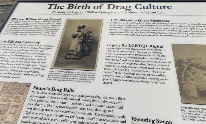 Marker honoring gay former slave installed near Dupont Circle