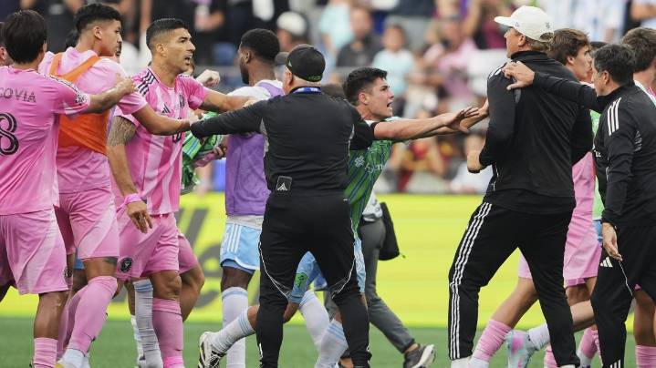 Luis Suárez y Sergio Busquets con benévolas sanciones en la Leagues Cup