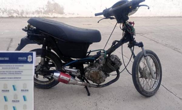 Secuestran motos con irregularidades en la numeración