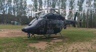 Helicóptero SSPE refuerza operativos en NCG tras ataque a comandante