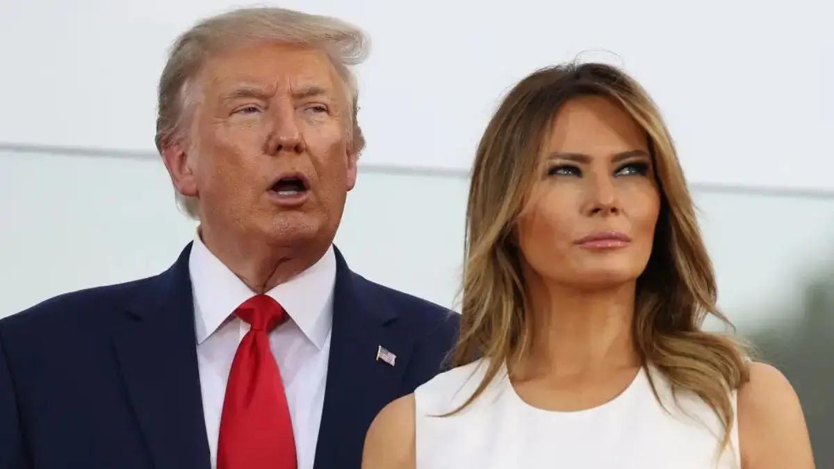 'This Makes Zero Sense’: Donald Trump Shuts Down Video After Viewers Spot Trash Flying from White House Window, Brings Up Melania to Make His Case