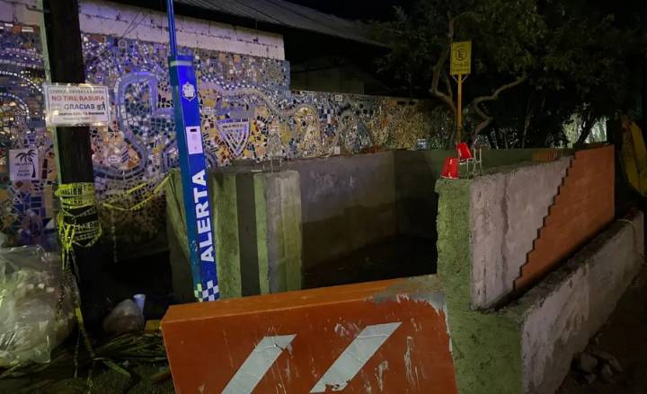 Sin terminar, contenedores de basura ya generan molestia y… desorden visual