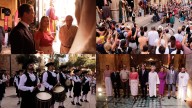 Más de 800 personas participan en la ofrenda floral al rei Jaume II en la Diada de Mallorca