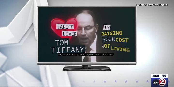 New governor candidate Tom Tiffany responds as Democrats quickly go after him on tariffs