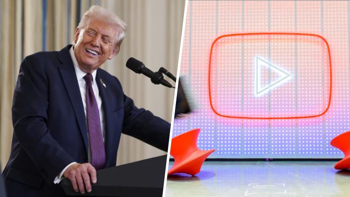 YouTube pagará US$ 24,5 millones a Trump por suspender su cuenta tras el asalto al Capitolio en 2021