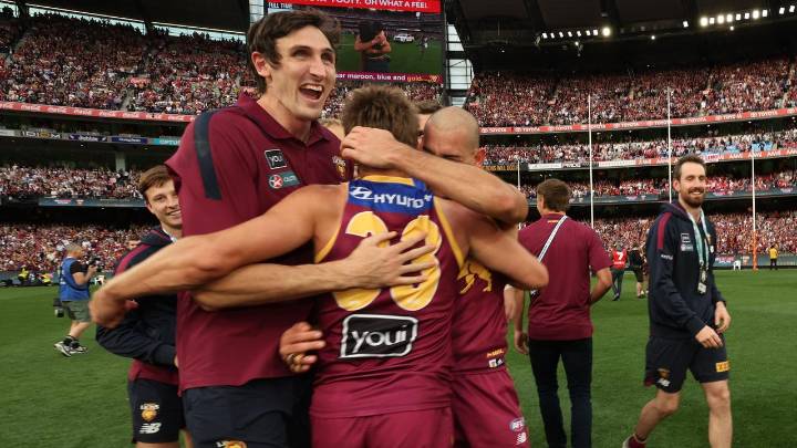 AFL grand final 2025: Oscar McInerney 2024 grand final heartbreak, why Brisbane Lions are doing it for Oscar, inspiration, team first, Darcy Fort, ruckman, Geelong Cats