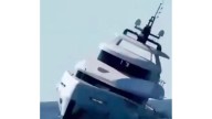 Yate de lujo se hunde en Turquía minutos después de ser inaugurado (Video)