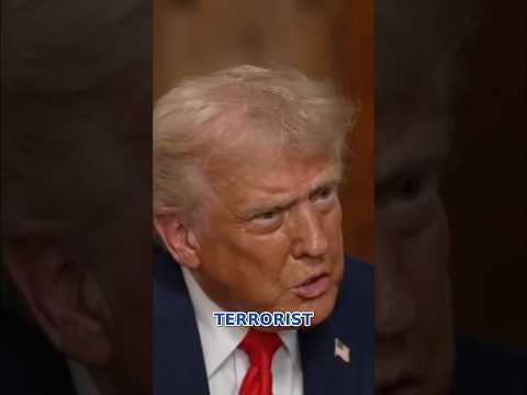 Trump asked who’s backing Antifa - here’s his answer #shorts #trump #organizations